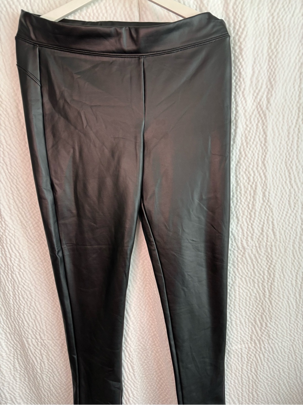 Fashion Nova Black Faux Leather Leggings